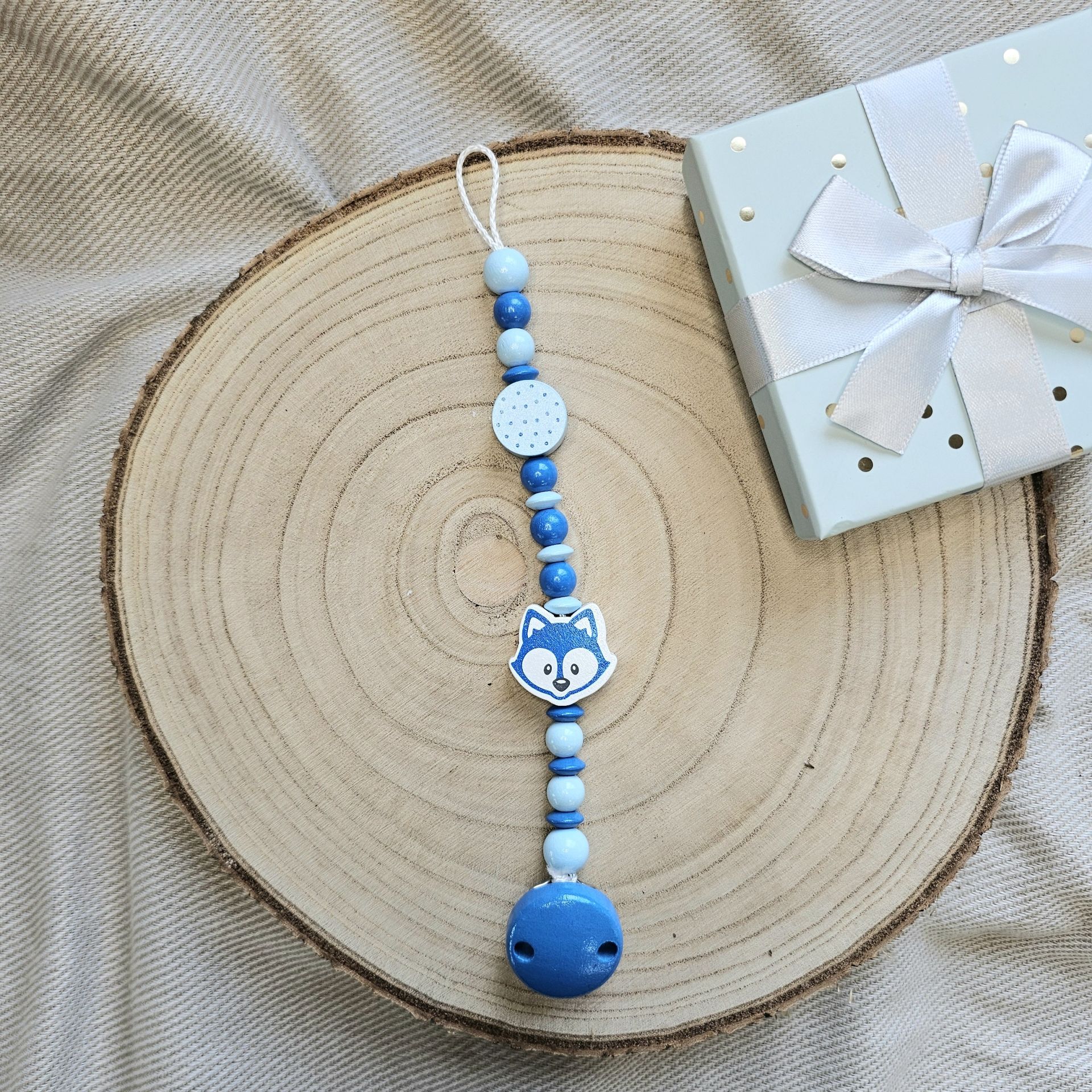 Blue pacifier chain craft kit III